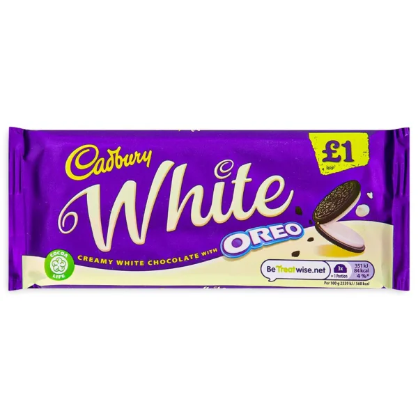 Cadbury White Oreo 17ct (120g)