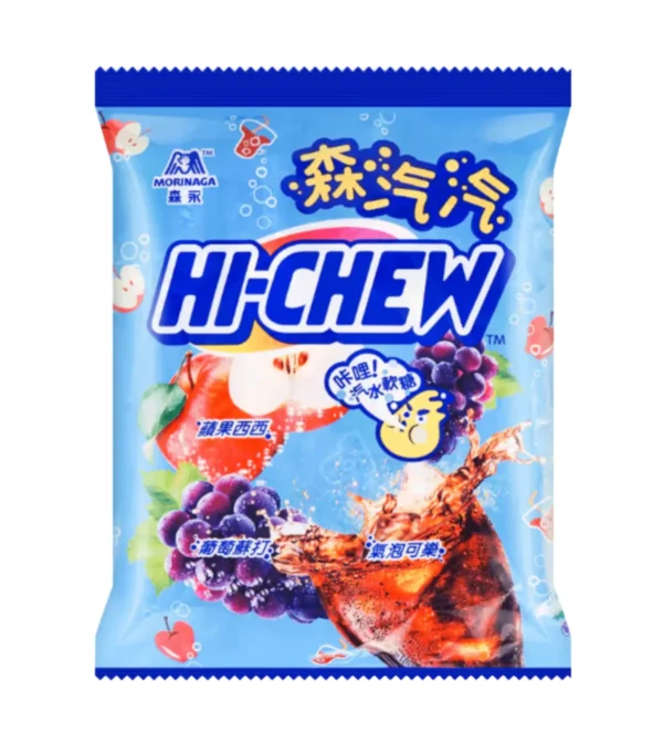 Morinaga Hi-Chew Soft Candy Cola- Grape-Apple 10ct Taiwan