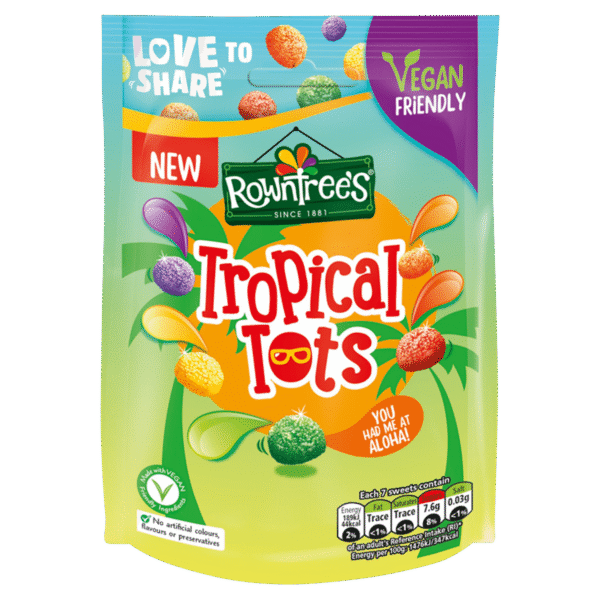 Nestle Rowntree’s Tropical Tots 10pk (140g) Uk